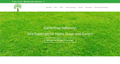 Desktop Screenshot of gartenbau-sellmann.de